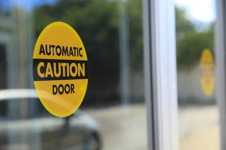 Automatic Door Sign