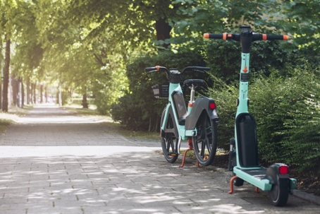 Electric Bicycle, e Scooter for Rental Service
