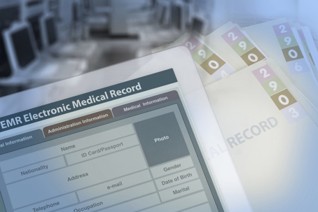 electronic medical records on an ipad