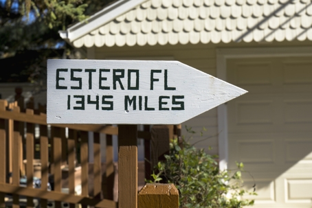 Estero FL sign
