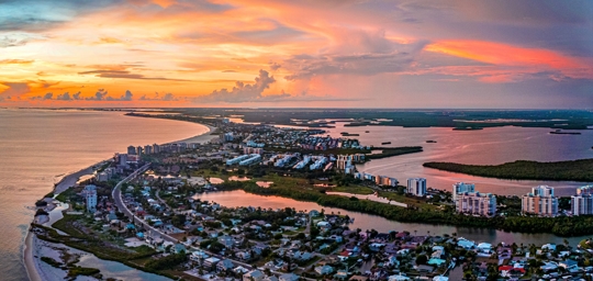 Ft Myers Beach Twilight,FL