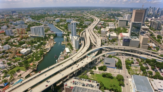 Traffic on Interstate 95