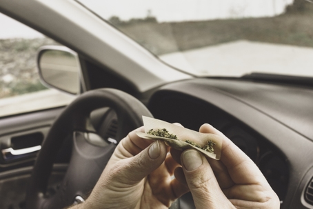Marijuana Driving Under the Influence stock photo