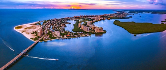 Ft Myers Beach,Florida Looking North