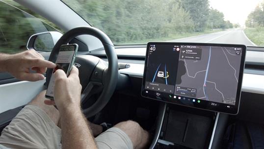 Autopilot and Self-Driving Features in Tesla Electric car
