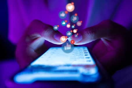 Social media,Social, media, Marketing, Engagement, Post - Structure, stock photo