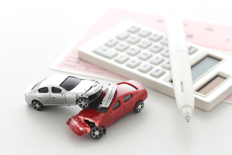 Car accident and insurance money