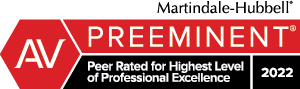 Martindale Preeminent Award 2022